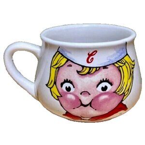 Campbell's Soup Kids Mug Cup Bowl Vintage Collectible 1998 Houston Harvest Gift